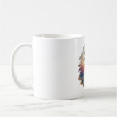 Mug Moins de bruit, plus d'horizon, minimal océan couc (Gauche)