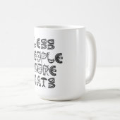 Mug Moins de gens, plus de chats (Devant droit)