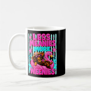 Mug Moins de méchants Plus de saucisses Humour d'été t