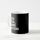 MUG MOINS DE PAROLES PLUS D'ACTION (Devant gauche)