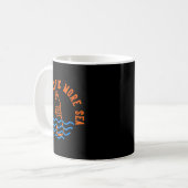Mug Moins de plastique plus de mer (Devant gauche)
