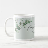 Mug Moins moderne eucalyptus servante d'honneur mariag (Gauche)