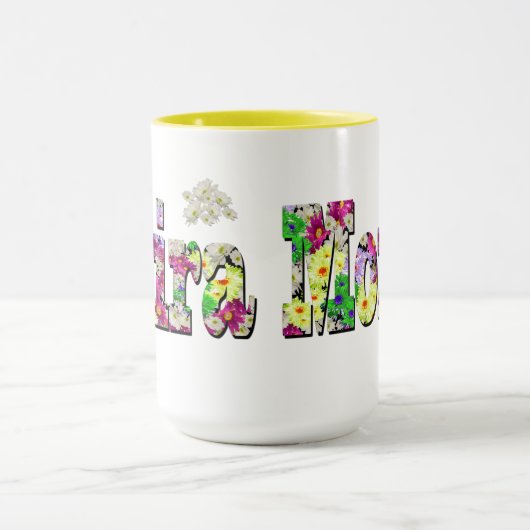 Mug Moira, Filles Nom Avec Maisies, (Centre)