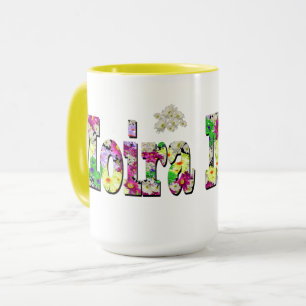 Mug Moira, Filles Nom Avec Maisies,