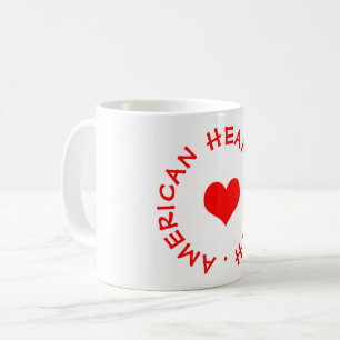 Mug Mois américain de coeur