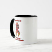 Mug Mois d'appréciation des pompiers (Devant gauche)