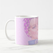 Mug Mois de conscience de cancer du sein, Rosie le (Gauche)