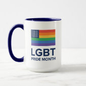 Mug Mois de la fierté LGBT| États-Unis (Gauche)
