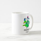 Mug Mois de la naissance Février Violet (Devant droit)