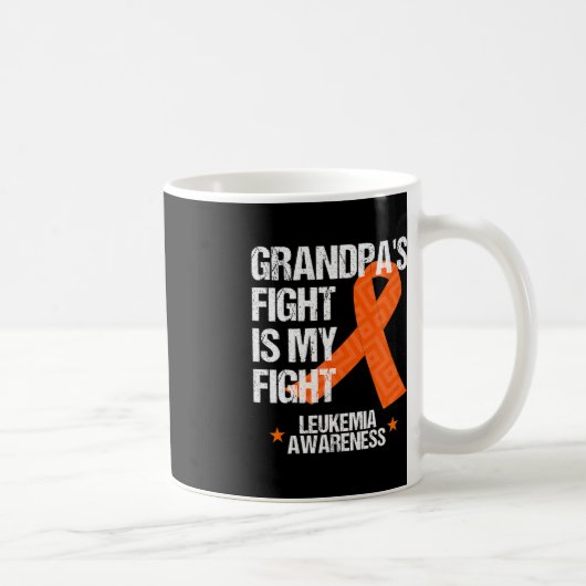 Mug Mois de la sensibilisation à la leucémie Grand-pèr (Droite)