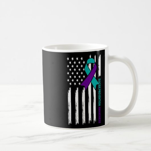 Mug Mois de la sensibilisation à la prévention du suic (Droite)