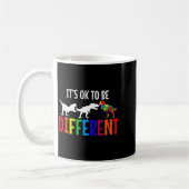 Mug Mois de la sensibilisation à l'autisme Rex Puzzle (Gauche)
