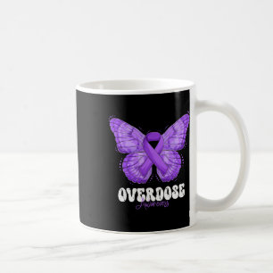 Mug Mois de la sensibilisation aux surdoses Ruban viol