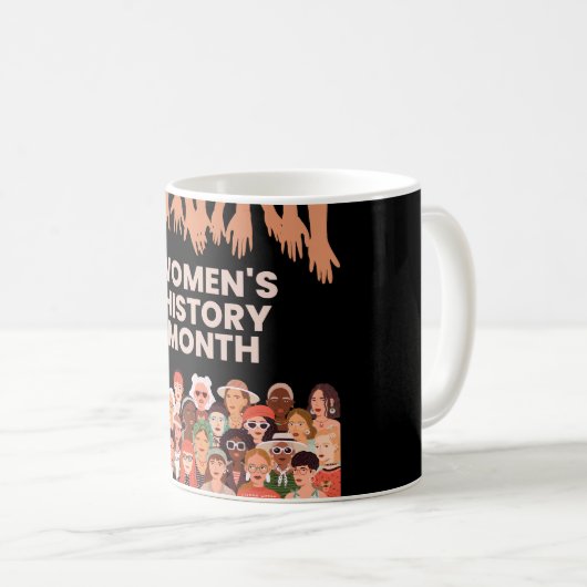 Mug Mois de l'histoire des femmes (Devant droit)