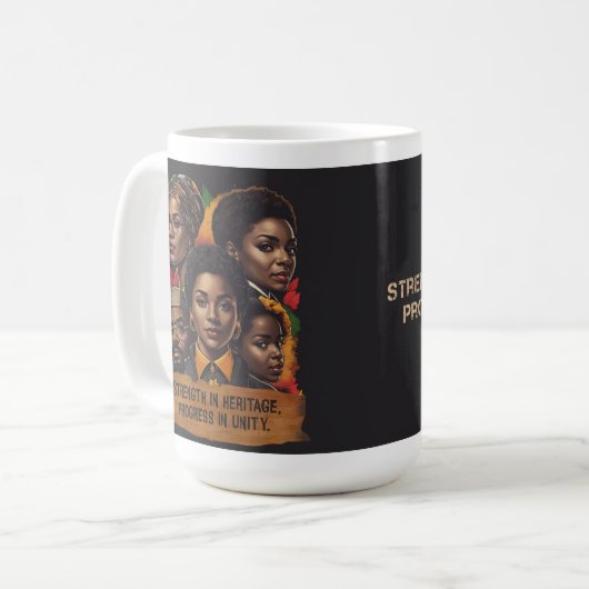 Mug Mois de l'histoire des Noirs (Devant gauche)