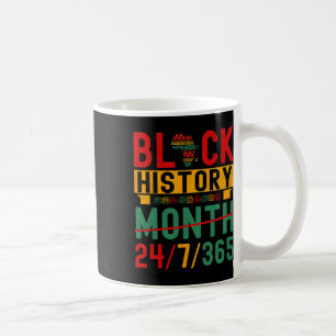Mug Mois de l'histoire des Noirs 365 Un mois ne peut c