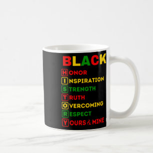 Mug Mois de l'histoire des Noirs African American Prid