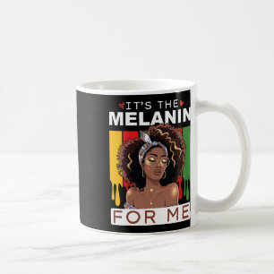 Mug Mois de l'histoire des Noirs C'est la mélanine pou