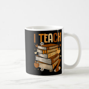 Mug Mois de l'histoire des Noirs J'enseigne Livre sur