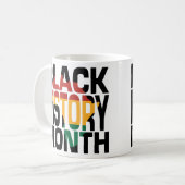 Mug Mois de l'histoire des Noirs Juneteenth (Devant gauche)