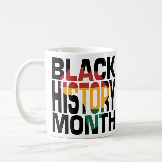 Mug Mois de l'histoire des Noirs Juneteenth (Gauche)