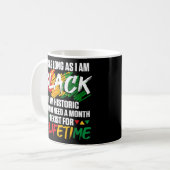 Mug Mois de l'histoire des Noirs Pour aussi longtemps (Devant gauche)