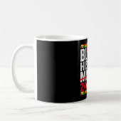 Mug Mois de l'histoire des Noirs Problèmes d'histoire (Gauche)