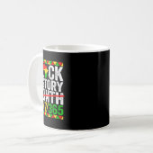 Mug Mois de l'histoire des Noirs Problèmes d'histoire (Devant gauche)