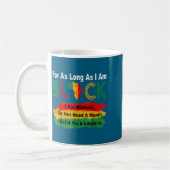 Mug Mois de l'histoire des Noirs tant que je suis fier (Gauche)