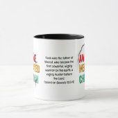 Mug Mois de l'Histoire Noire Awesome Melané chrétien (Centre)