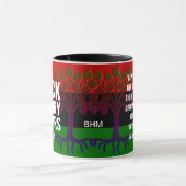 Mug Mois de l'histoire noire MONOGRAM Marcus Garvey Ci (Centre)