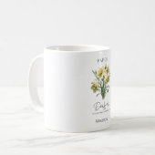 Mug Mois de naissance en astrologie Mars | Daffodique  (Devant gauche)