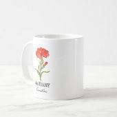 Mug Mois de naissance Janvier (Devant gauche)