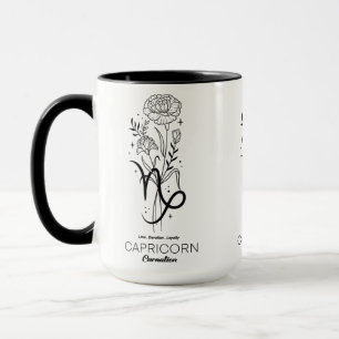 Mug Mois de naissance /Signe du zodiaque/Capricorne ma