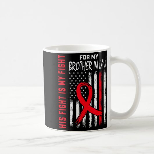 Mug Mois de sensibilisation à la maladie cardiaque du (Droite)