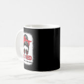 Mug Mois de sensibilisation à la maladie Ruban rouge M (Devant gauche)