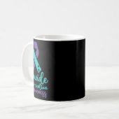 Mug Mois de sensibilisation à la prévention du suicide (Devant gauche)