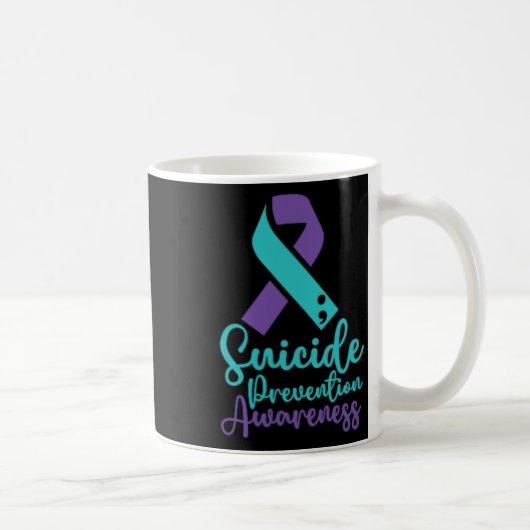 Mug Mois de sensibilisation à la prévention du suicide (Droite)