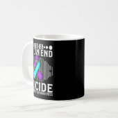 Mug Mois de sensibilisation à la prévention et au sout (Devant gauche)