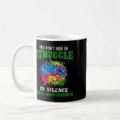 Mug Mois de sensibilisation à la santé Lutter contre l (Gauche)