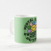 Mug Mois de sensibilisation à la santé mentale (Devant gauche)