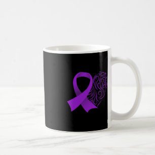 Mug Mois de sensibilisation à l'épilepsie Purple Ribbo