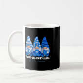 Mug Mois de sensibilisation Als Bleu Ruban Gnomes Sout (Gauche)