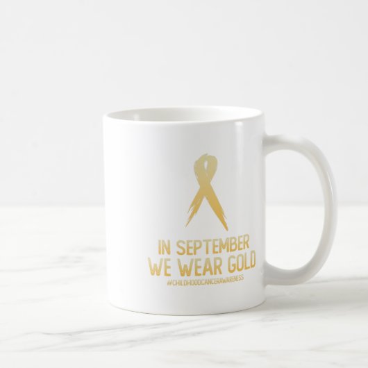 Mug Mois De Sensibilisation Au Cancer Chez L'Enfance E (Droite)