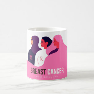 Mug Mois de sensibilisation au cancer du sein
