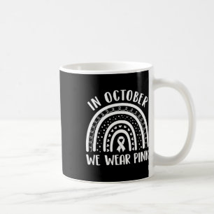 Mug Mois de sensibilisation au cancer du sein Arc-en-c