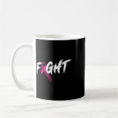 Mug Mois de sensibilisation au cancer du sein Combattr (Gauche)