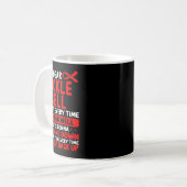 Mug Mois de sensibilisation aux cellules de faucille B (Devant gauche)