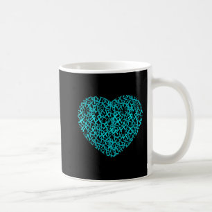 Mug Mois de sensibilisation Dysautonomia Ribbon Heart