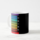 Mug Mois de sensibilisation LGBT Code barre Pride Pans (Devant gauche)